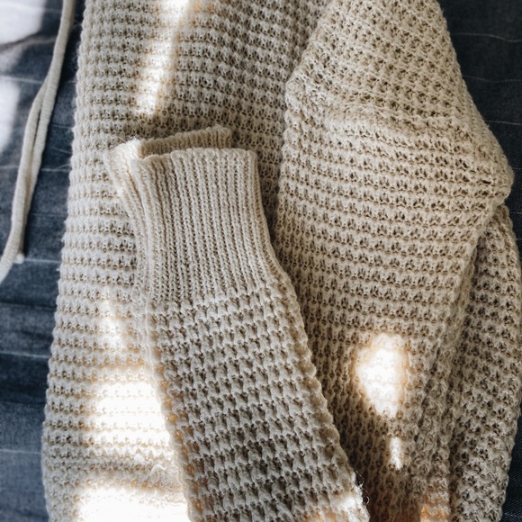 Rue21 Cream white knit sweater - Picture 6 of 6